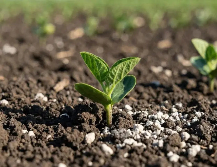 Mineradora Monte Karlo:  Solo equilibrado, planta mais forte — calcário potencializa a absorção de NPK e micronutrientes