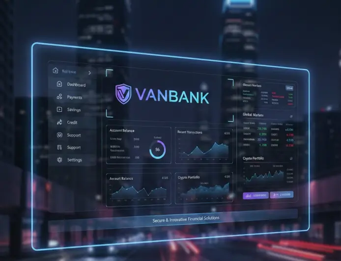 VANBANK: Sua vida financeira merece um upgrade. Conheça a plataforma digital completa