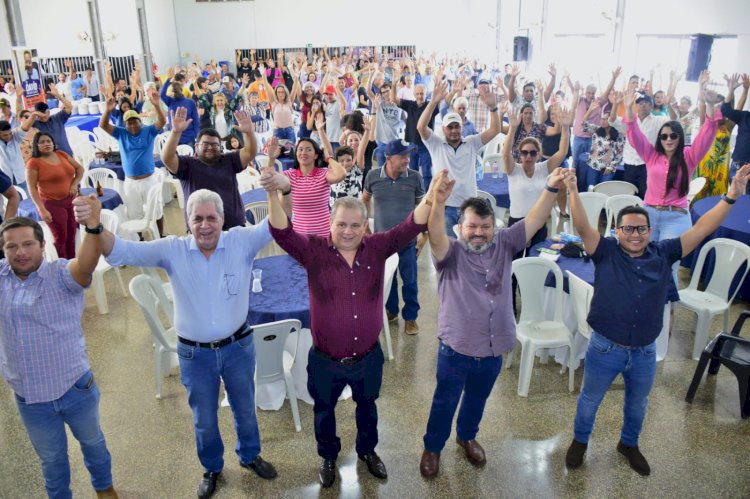 Carlos Bernardo participa de lançamento de pré-campanha de Dr. David Olindo