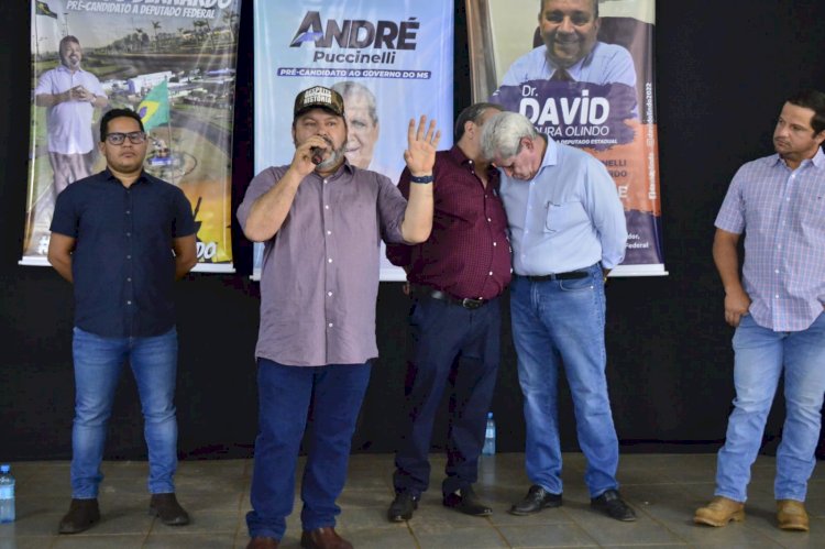 Carlos Bernardo participa de lançamento de pré-campanha de Dr. David Olindo