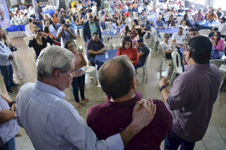 Carlos Bernardo participa de lançamento de pré-campanha de Dr. David Olindo