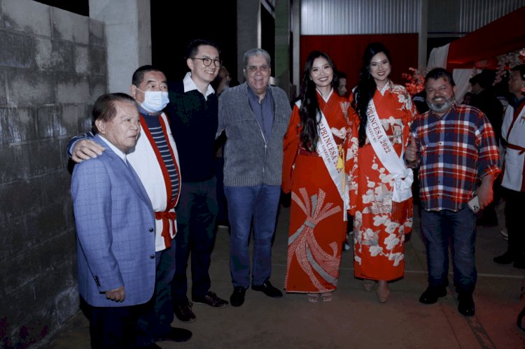 André Puccinelli e Carlos Bernardo prestigiam o 36⁰ Bon Odori em Campo Grande