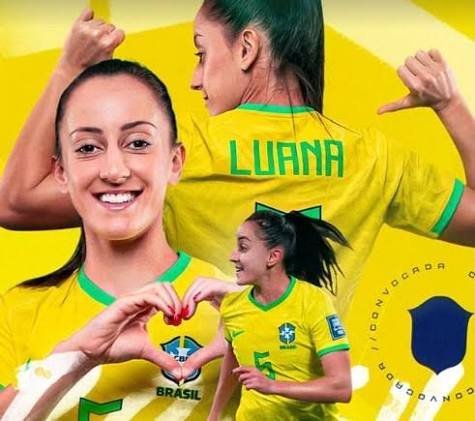 Longe das adversidades, Luana celebra retorno à Seleção Brasileira após vencer o câncer