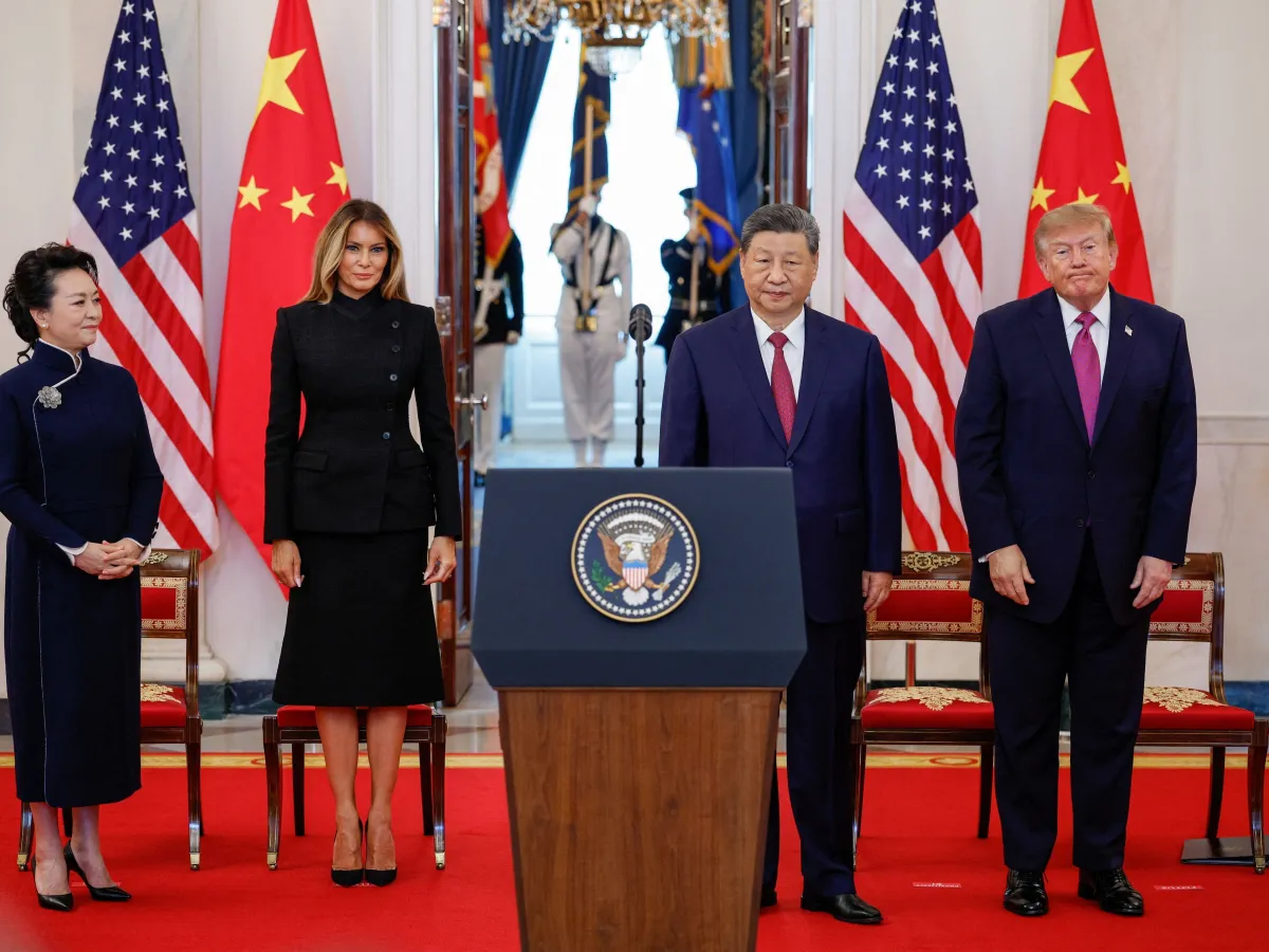 Trump e Xi Jinping fazem encontro final durante visita do líder chinês a Washington