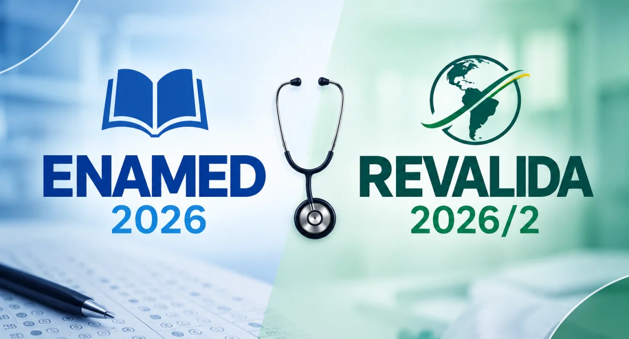 Prazo para recursos do Enamed e do Revalida 2026/2 entra na reta final