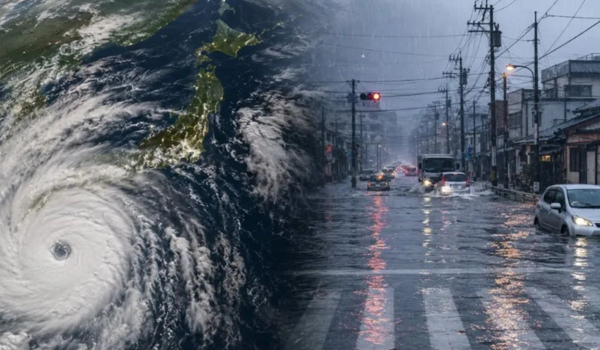 Tufão se aproxima do Japão e autoridades alertam para enchentes e deslizamentos